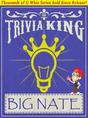 cover image of Big Nate--Trivia King!